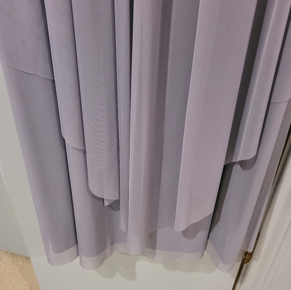 Silver/Grey Formal Gown with Jacket - Picture 2 of 6